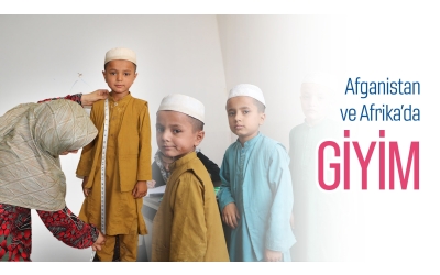 Afganistan’da Giyim bağışı