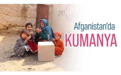 Afganistan'da Kumanya Bağışı